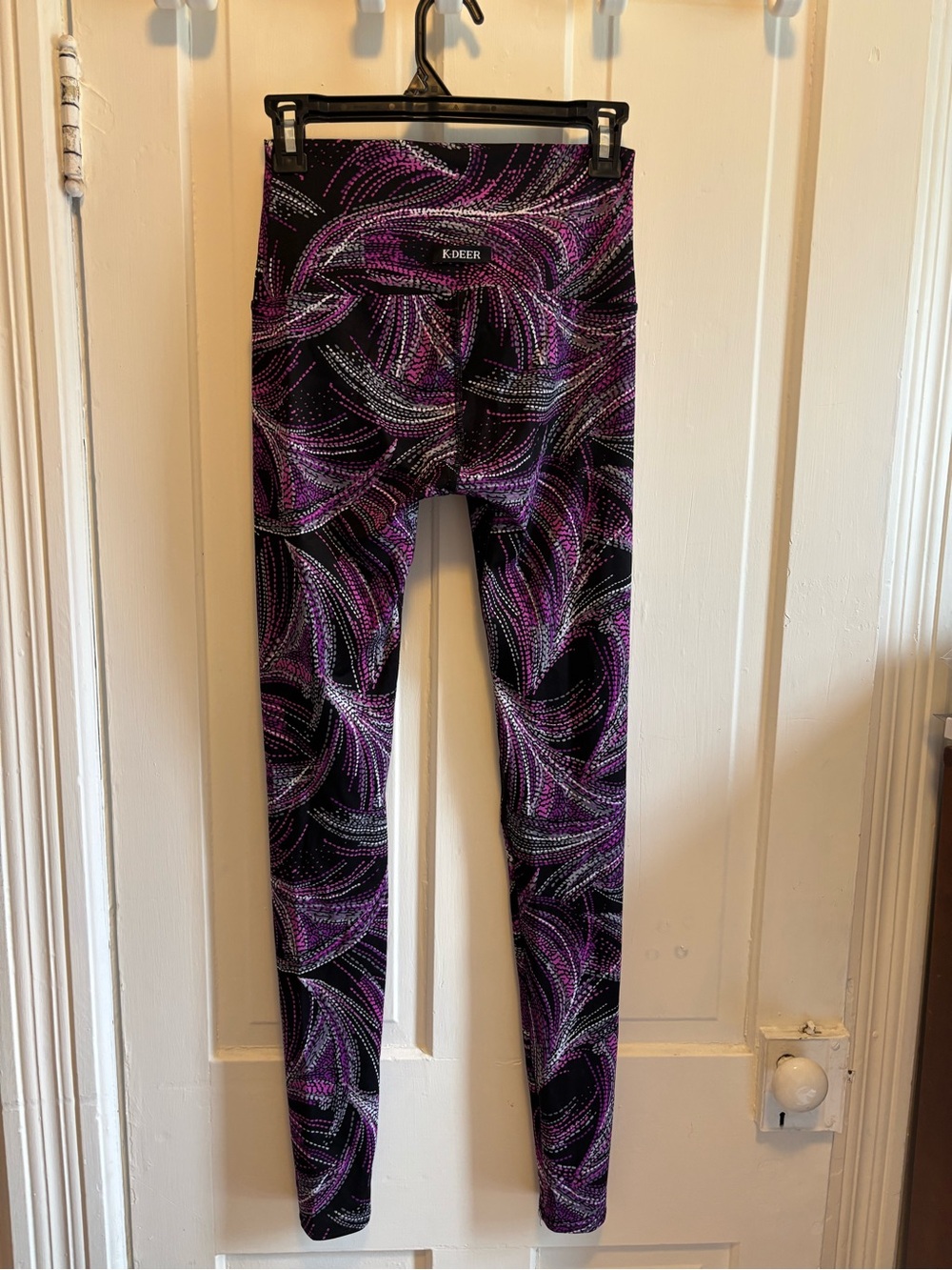 K-Deer Purple Mystic Legging Size Medium - Picture 2 of 5